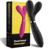 Armony Y-wand e Vibrador Cabeça Dupla Preto
