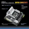 AsRock B760M Steel Legend Intel B760 DDR5 Preto Motherboard