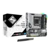 AsRock B760M Steel Legend Intel B760 DDR5 Preto Motherboard