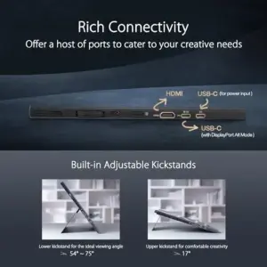 Asus ProArt PA169CDV 15,6″ UltraHD 4K IPS Monitores para PC