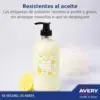 Avery Etiquetas Adesivas Permanente Modelo L7068 Branco Para Impressora Laser