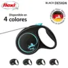 Flexi Trela Cordão 5m Preto/Azul