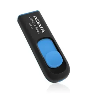 ADATA AUV128-64G-RBE 64GB Preto/azul Pen USB