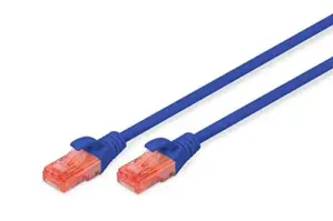 Digitus DK-1617-010/B Cabo Ethernet CAT6 1m Azul