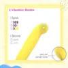B Swish Bcute Curve Vibrador Recargável Silicone Amarelo