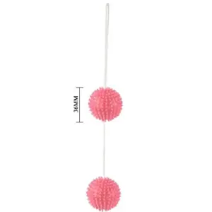 Baile Bolas Vibratórias Texturadas 3,6 cm Roxas