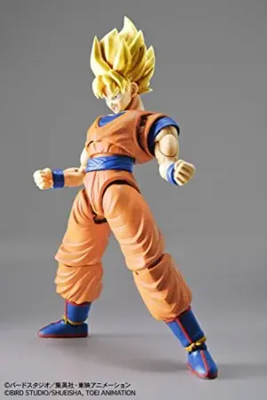 Bandai Coleção Dragon Ball Z Figura de Coleção Super Saiyan Goku 16cm
