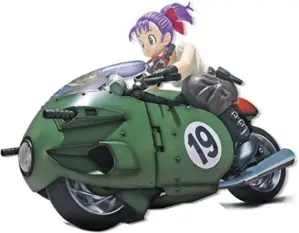 Bandai Figura Coleção Dragon Ball Bulma Variável n19 Motorcycle 16cm