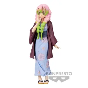 Banpresto Coleção Demon Slayer Figura de Ação Mitsuri Kanroji 15cm