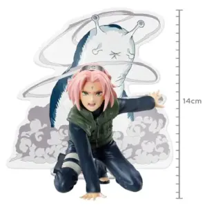 Banpresto Figuras de Coleção Sakura Haruno Naruto Shippuden 9cm