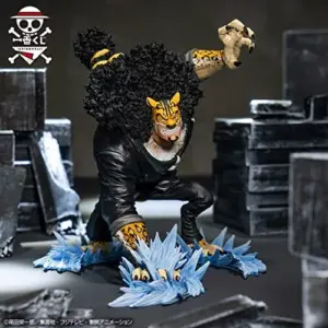 Banpresto Ichibansho Figuras de Coleção Rob Lucci Duel Memories 9cm