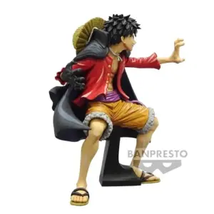 Banpresto King of Artist Monkey D. Luffy Wanokuni II Figura de Coleção 20cm
