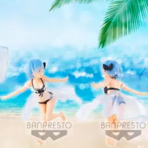 Banpresto Re:Zero Figuras de Coleção Celestial Vivi 18cm