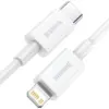 Baseus Cabo Dados USB-C para Lightning 1m Branco