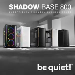 Be Quiet! Shadow Base 800 DX Midi Tower Branco com RGB, suporte a radiadores de até 420 mm