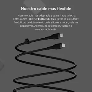 Belkin CAB009BT1MBW2PK Cabo USB C 1m Preto e Branco