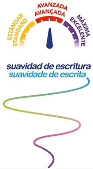 BIC Atlantis Soft Preto Caneta Recarregável Tamanho Médio