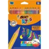 Bic Lápis de Cor Evolution Stripes Sortido 18 un.