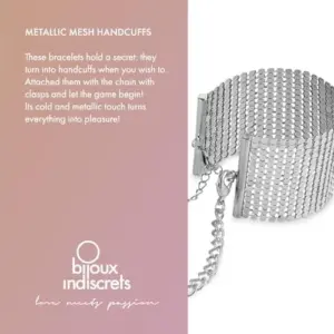 Bijoux Algemas Desir Metálicas Prateadas Ajustáveis