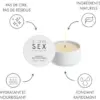 Bijoux Slow Sex Vela Massagem Corporal Óleo de Coco e Manteiga de Carité 50ml
