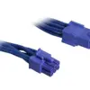 BitFenix Cabo Extensão PCIe 45cm 6 Pin Blue