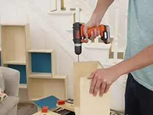 Black+Decker BDCDD12S1-QW 12V 1,5Ah Velocidade Variável