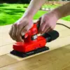 Black+Decker Lixadora Vibratória 240W 92x230mm Velocidade Variável