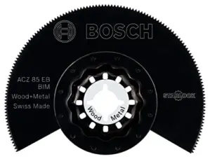 Bosch Bim Bi-metal Lâmina De Serra Segmentada 85 Mm Preto