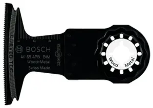 Bosch Bim Plunge Cut Blade W+ M Aii 65 Apb Cortador para Madeira Preto