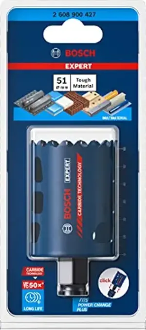 Bosch Broca Craneana Expert para Materiais Duros 51x60mm