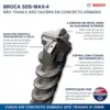 Bosch Broca SDS MAX 25×320 para concreto e alvenaria