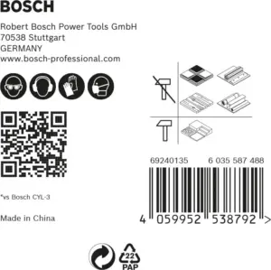 Bosch Brocas MultiConstruction HEX-9 Set de Brocas para Vários Materiais