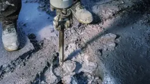 Bosch Cinzel Profissional Hexagonal Pointer 28 Mm para Martelos Prateado