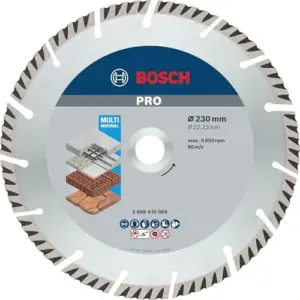Bosch Disco de corte Diamante PRO Multi material 230mm