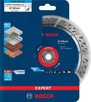 Bosch Discos de Diamante Expert Multimaterial Corte Durável