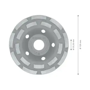 Bosch Expert for Concrete Disco de Diamante 125 mm Preto