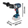 Bosch GSB 18V-110 C Sem Fio