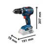 Bosch GSB 18V-55 110 Nm sem fio Aparafusadora