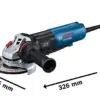 Bosch GWS 17-125 PS Rebarbadora 125mm
