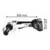 Bosch GWS 18V-10 PSC 125mm