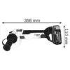 Bosch GWS 18V-10 SC 125mm Rebarbadora Sem Fio