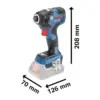 Bosch Kit Aparafusadora de Impacto GDR 18V-200 + Aparafusadora GSR 18V-55