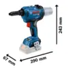 Bosch Rebitadora GRG 18V-16 C 18V com Bluetooth