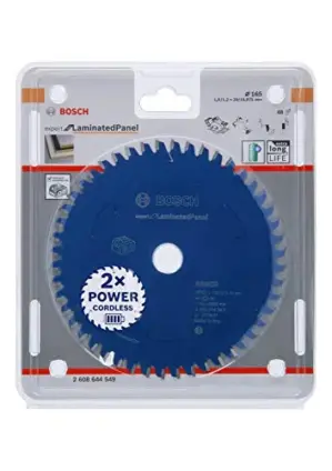 Bosch Serra Circular Blade EX CB H 165x20x48 Compatibilidade Universal