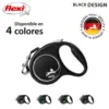 Flexi Trela Design 5 Metros Preto/Branco