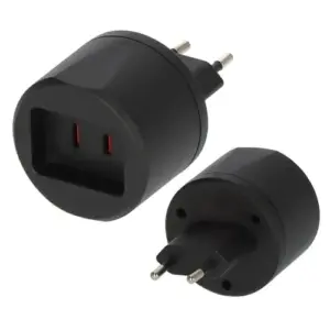 Brennenstuhl Adaptador de Viagem para Tomada dos EUA Euro 2,5A