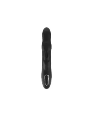 Brilly Glam Moebius Rabbit Vibrator & Rotator Flexível Vibrador Preto