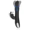 Brilly Glam Moebius Rabbit Vibrator & Rotator Flexível Vibrador Preto