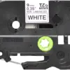 Brother TZE-N221 Fita não laminada 9mm x 8m preta sobre branco