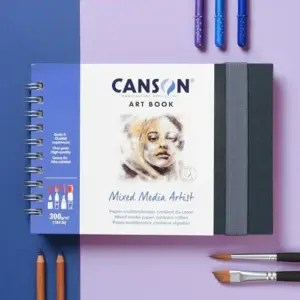 Canson Caderno Artbook Mixed Media A5 300gr